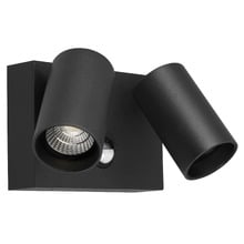 Capri Outdoor 2 Light LED Wall Spotlight with Sensor
